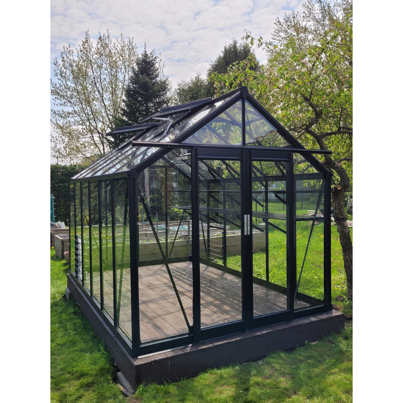 Алюминиевая теплица "TeploGarden" 12 кв. м. 4,87*2,44