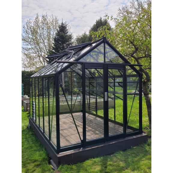 Алюминиевая теплица "TeploGarden" 12 кв. м. 4,87*2,44