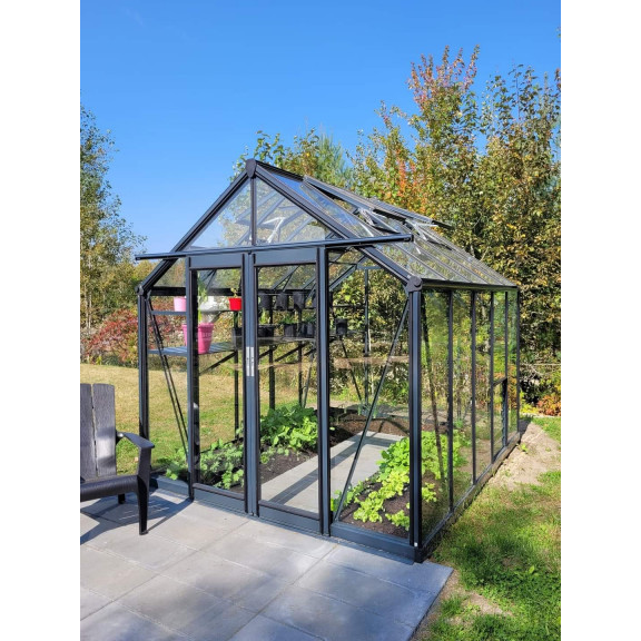 Алюминиевая теплица "TeploGarden" 10 кв. м. 4,24*2,44