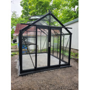 Алюминиевая теплица "TeploGarden" 10 кв. м. 4,24*2,44
