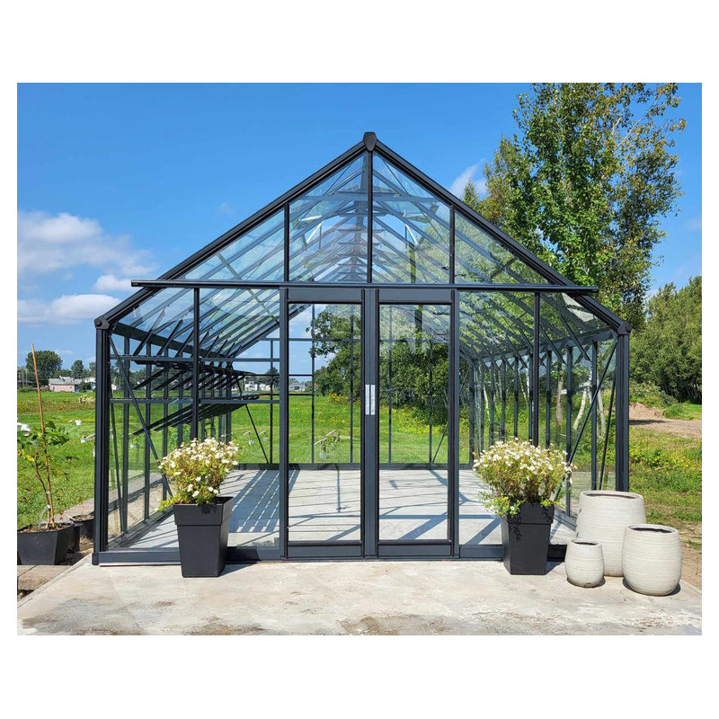 Алюминиевая теплица "TeploGarden" M 19 кв. м. 5,54*3,06