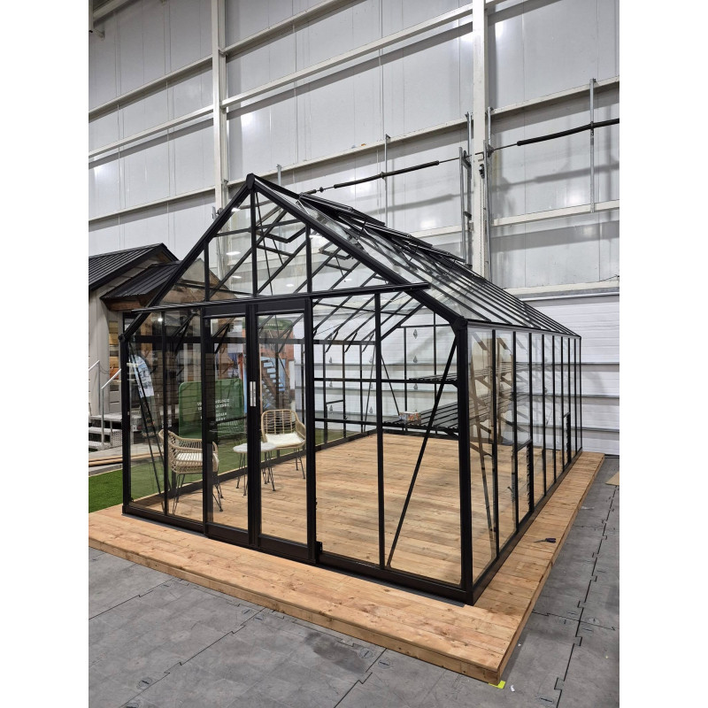 Алюминиевая теплица "TeploGarden" M 19 кв. м. 5,54*3,06